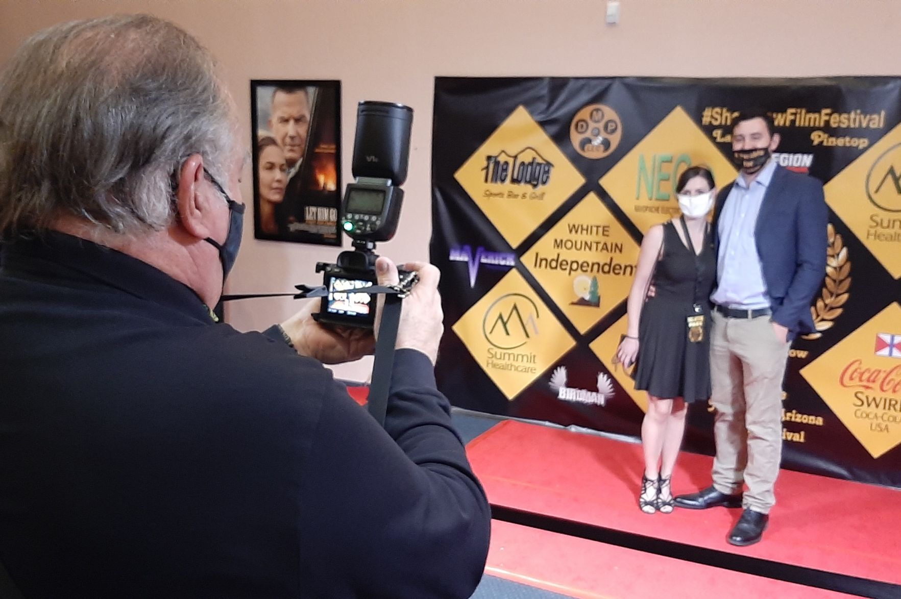 Walking the film festival red carpet